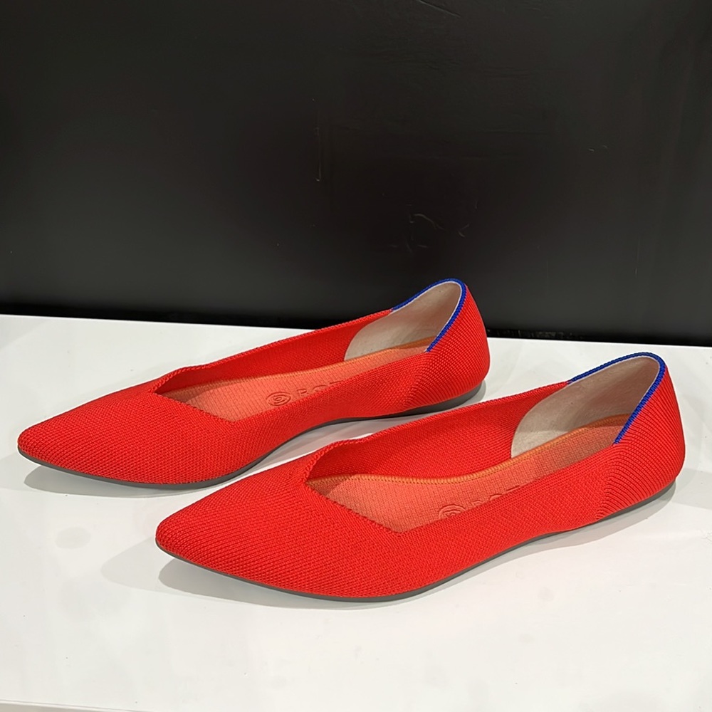Rothy’s Limited Edition Retired Flame The Point Flats